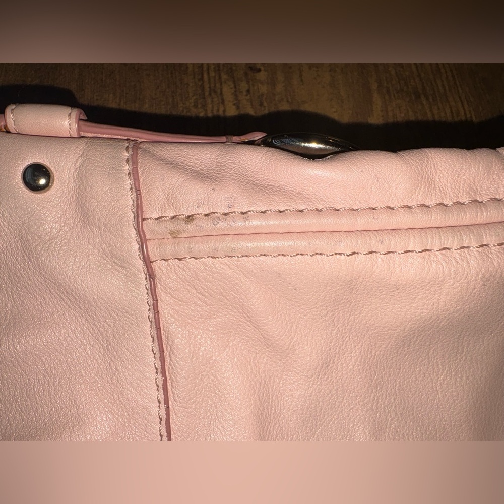 Coach Leather Blush Hobo Shoulder Bag - Picture 15 of 16